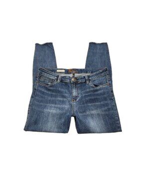 Kut from the Kloth High-Rise Carlo Ankle Skinny Denim Jeans   (Size: 16)